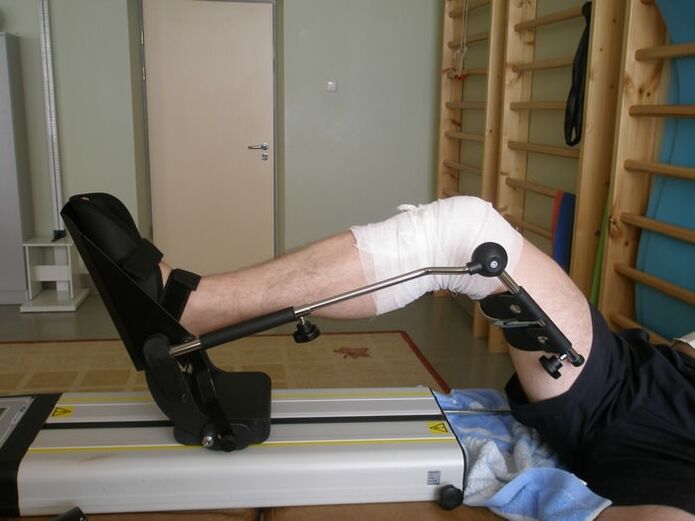 Rehabilitación después de la cirugía de rodilla
