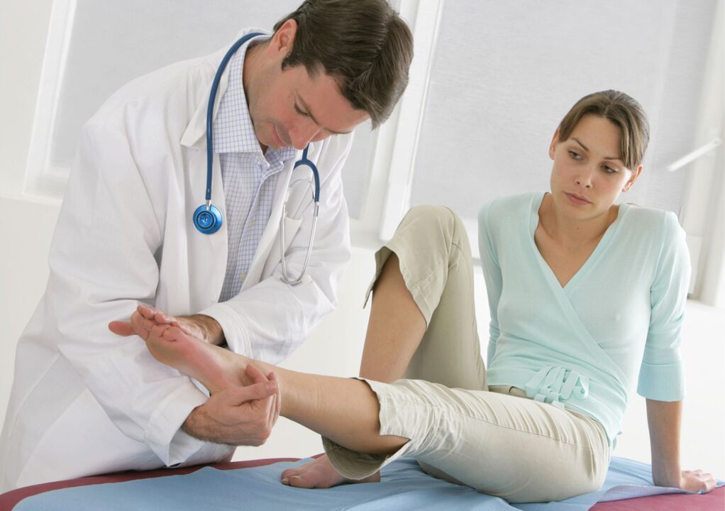 examen médico para el dolor en la articulación de la cadera